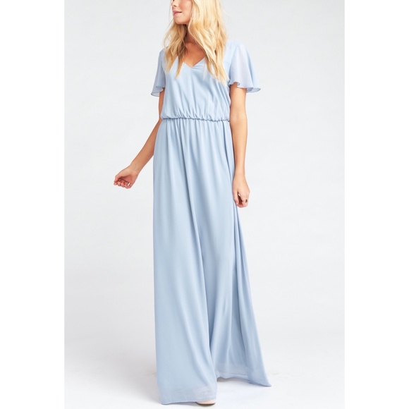 Show Me Your MuMu Michelle Flutter Maxi Dress - Picture 4 of 8
